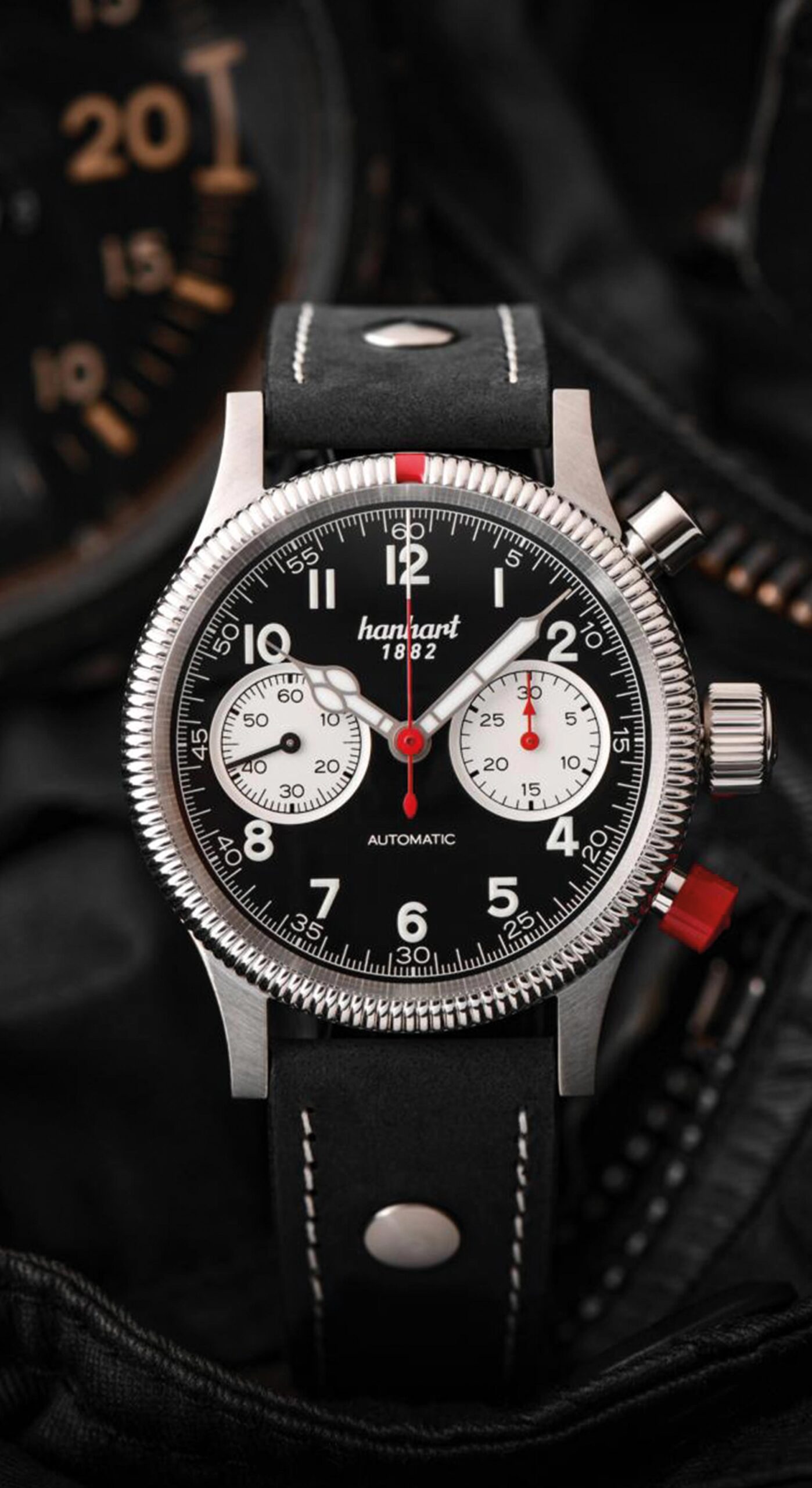 Hanhart PIONEER Mk II Reverse Panda, 40 mm kaufen | flomp89