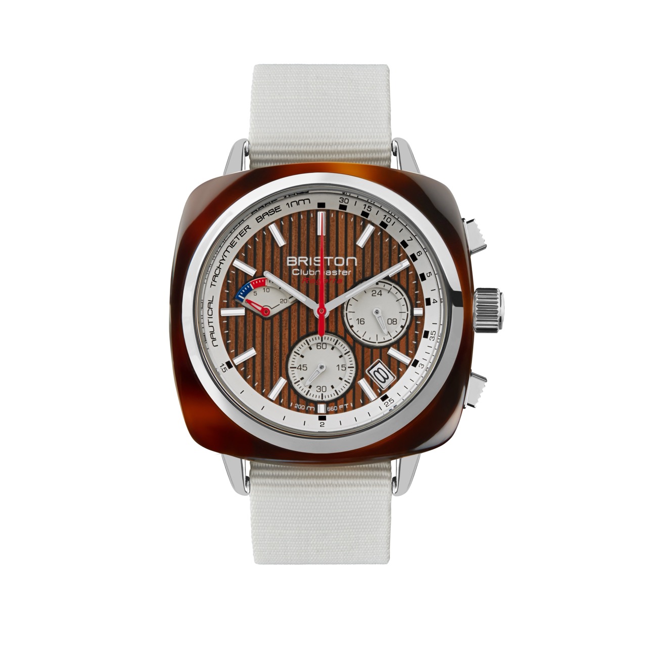 Clubmaster Regatta Chrono Walnut White