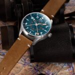 Flieger GMT 42 Adriatic Cognac Brown Band - Galeriebild