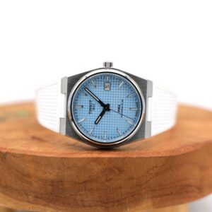 Tissot PRX Automatik Eisblau (inkl. zwei Bänder)