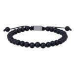 Armband aus schwarzen Onyxperlen - Hauptbild