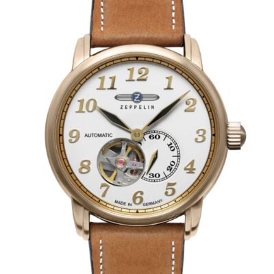 LZ127 Graf Zeppelin Automatik Open Heart – Weiß