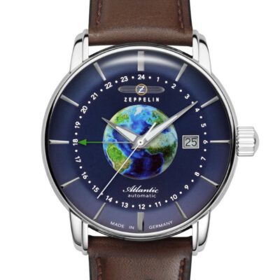 Atlantic Automatik GMT – Blau