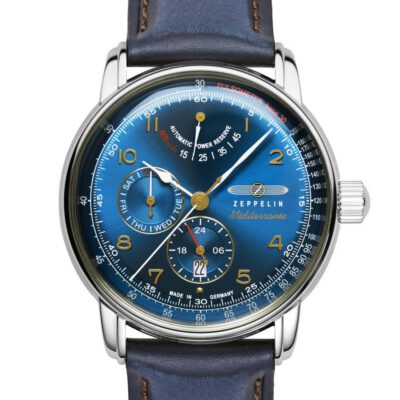 Méditerranée Power Reserve – Blau