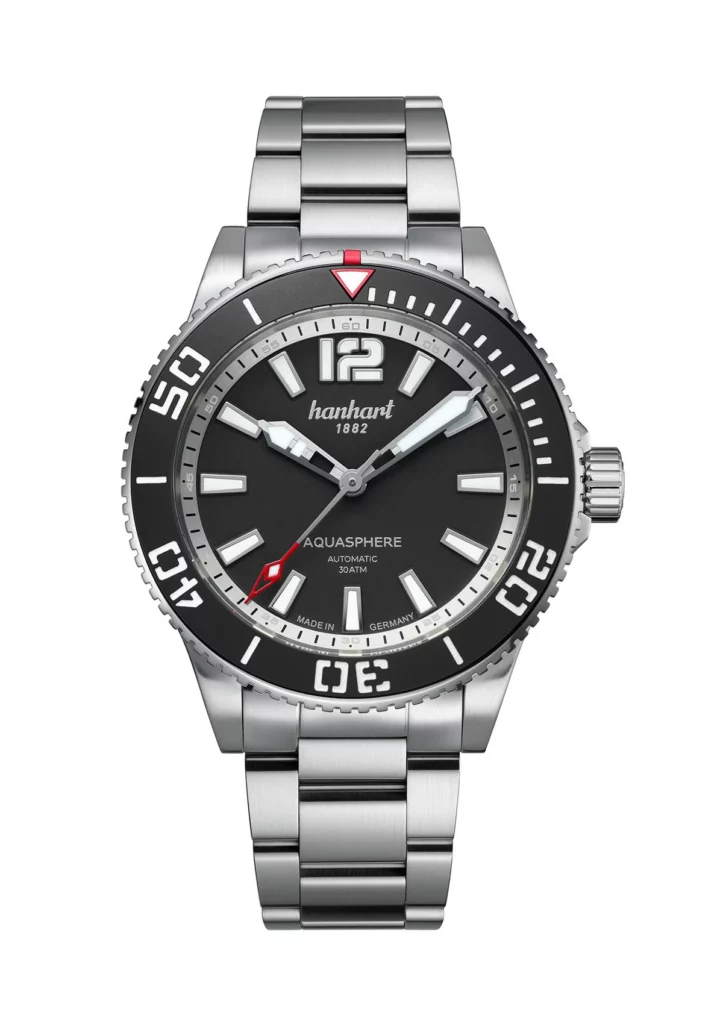 AQUASPHERE Matte Black – Stahlband